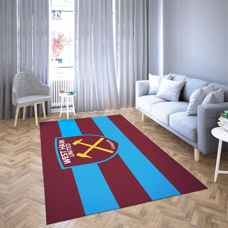 West Ham United Football Club Carpet Living Room Rugs Doormat 26