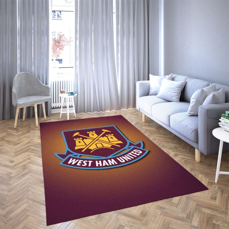 West Ham United Football Club Carpet Living Room Rugs Doormat 5