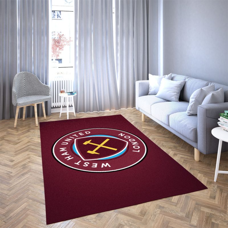 West Ham United Football Club Carpet Living Room Rugs Doormat 7