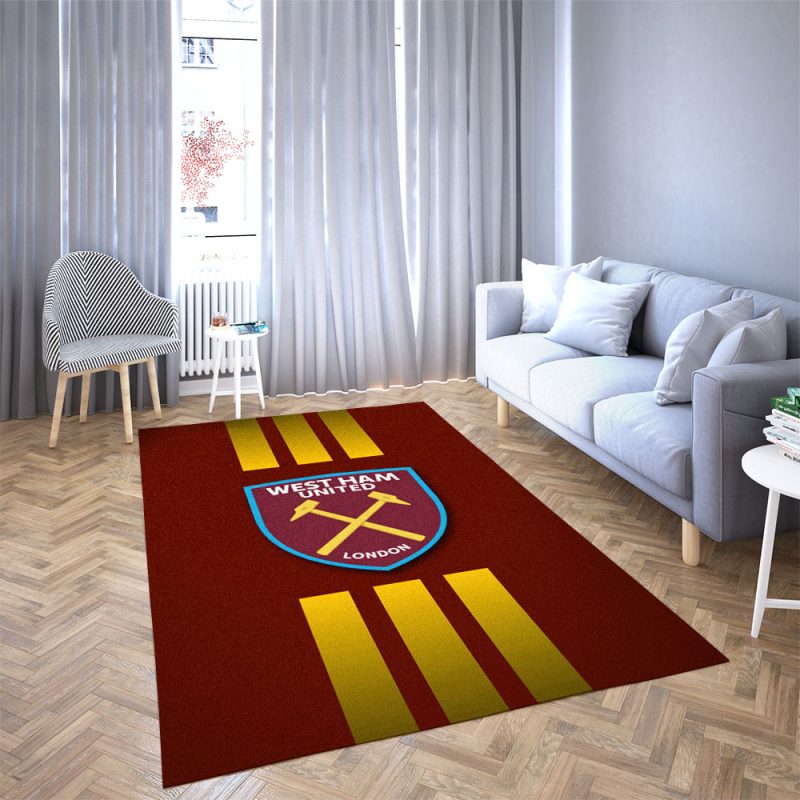 West Ham United Football Club Carpet Living Room Rugs Doormat 9