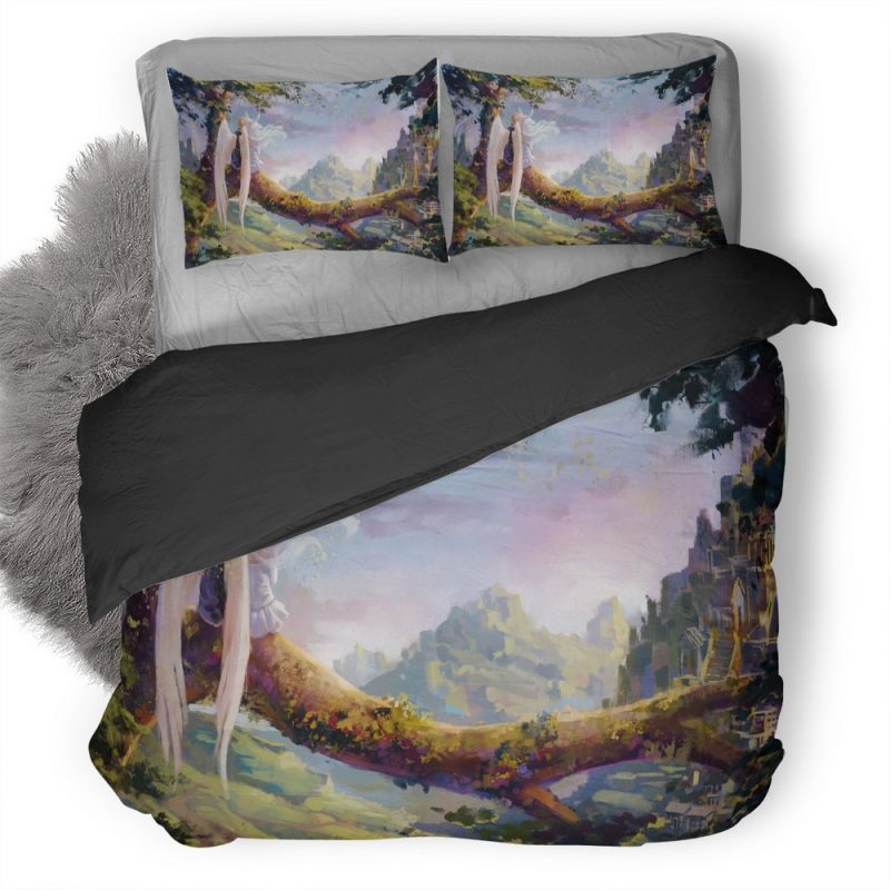 When I Met Angel 04 Duvet Cover and Pillowcase Set Bedding Set