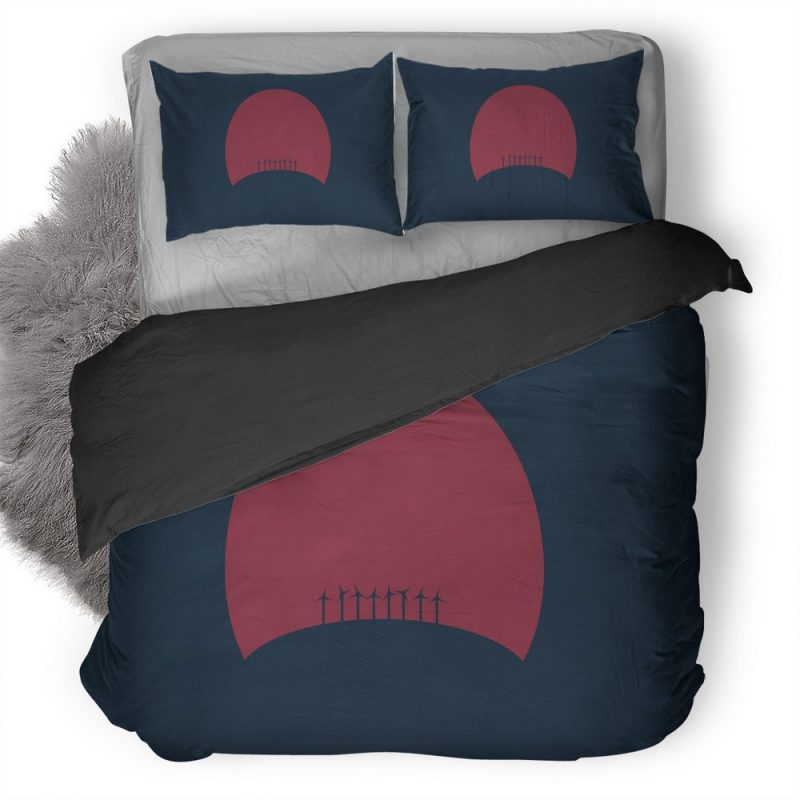 Windmill Abstract A6 Duvet Cover and Pillowcase Set Bedding Set