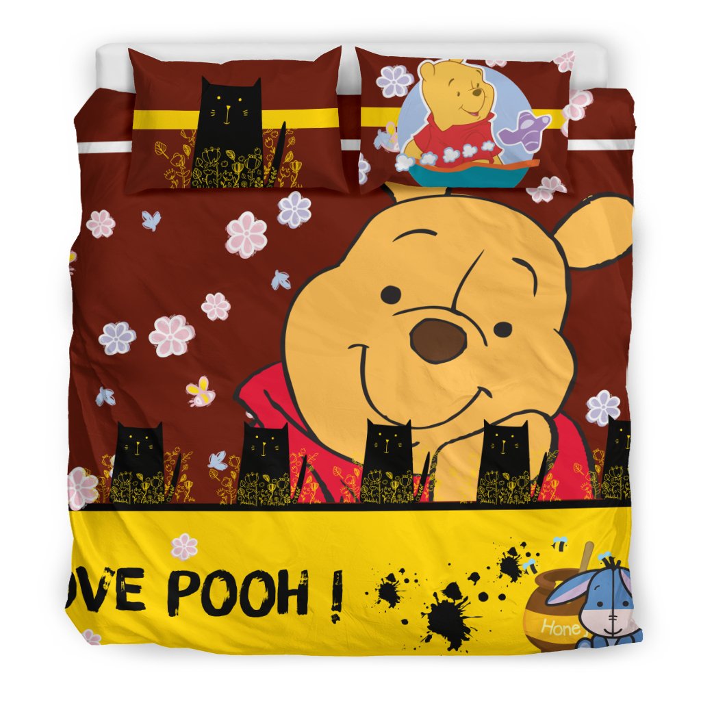 Winnie The Pooh 412 Duvet Cover and Pillowcase Set Bedding Set