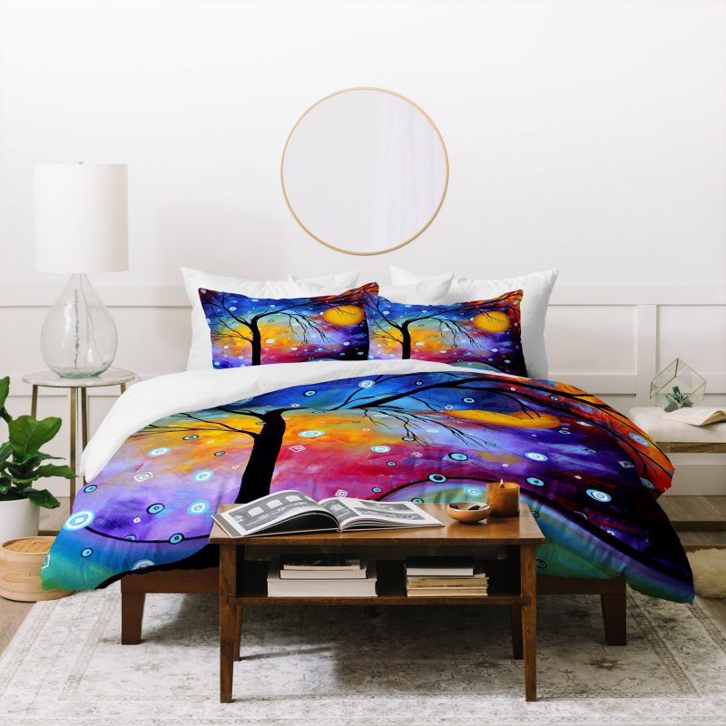 Winter Sparkle Duvet Cover and Pillowcase Set Bedding Set