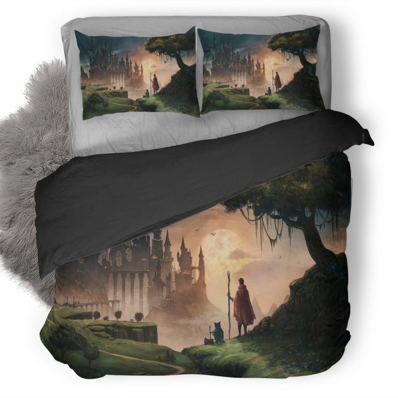 Wizard Journey 0K Duvet Cover and Pillowcase Set Bedding Set