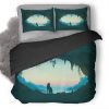 Wolf Cave Vector 8F Duvet Cover and Pillowcase Set Bedding Set