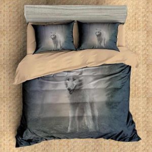 Wolf Duvet Cover and Pillowcase Set Bedding Set 593