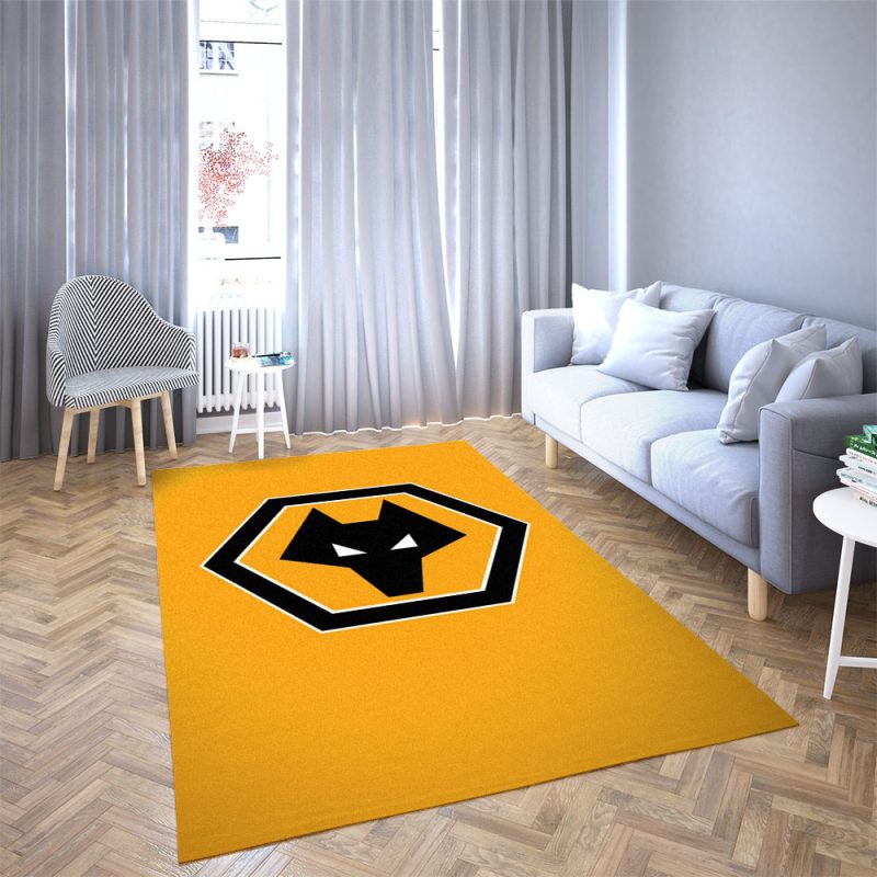 Wolverhampton Wanderers Football Club Carpet Living Room Rugs Doormat 11