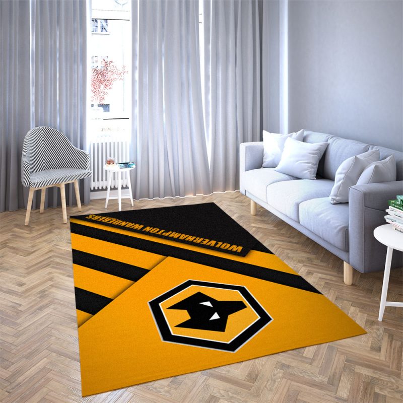 Wolverhampton Wanderers Football Club Carpet Living Room Rugs Doormat 13