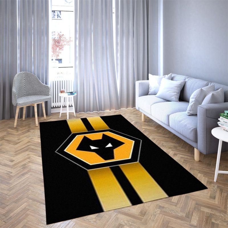 Wolverhampton Wanderers Football Club Carpet Living Room Rugs Doormat 14