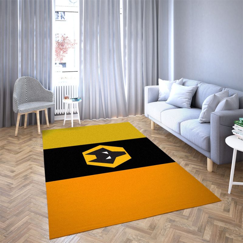 Wolverhampton Wanderers Football Club Carpet Living Room Rugs Doormat 16