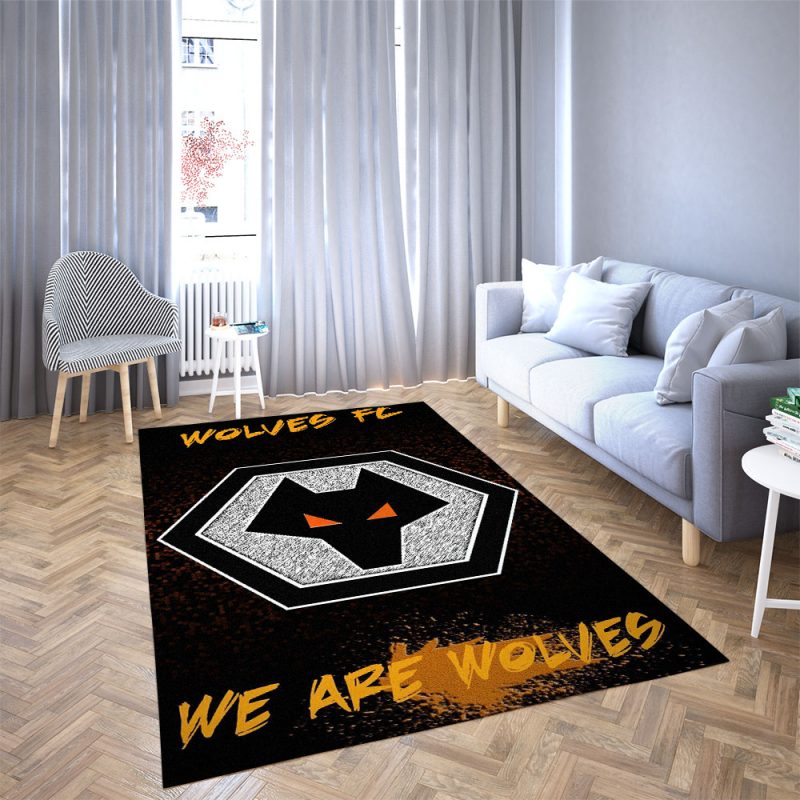 Wolverhampton Wanderers Football Club Carpet Living Room Rugs Doormat 17