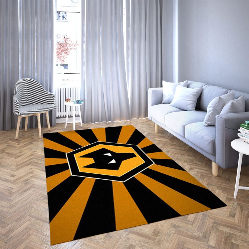 Wolverhampton Wanderers Football Club Carpet Living Room Rugs Doormat 21