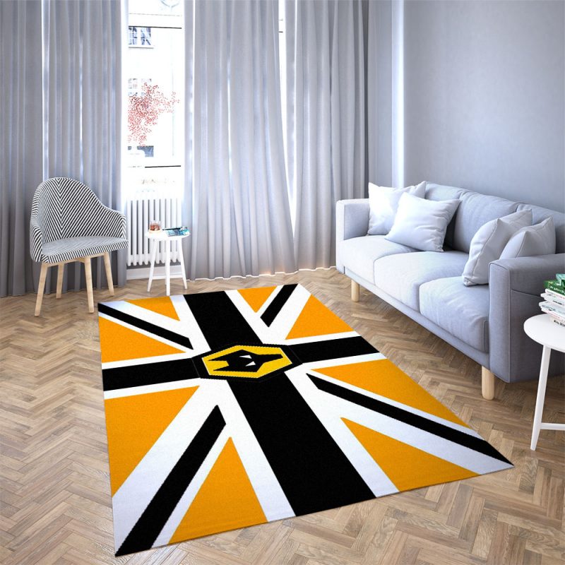 Wolverhampton Wanderers Football Club Carpet Living Room Rugs Doormat 24