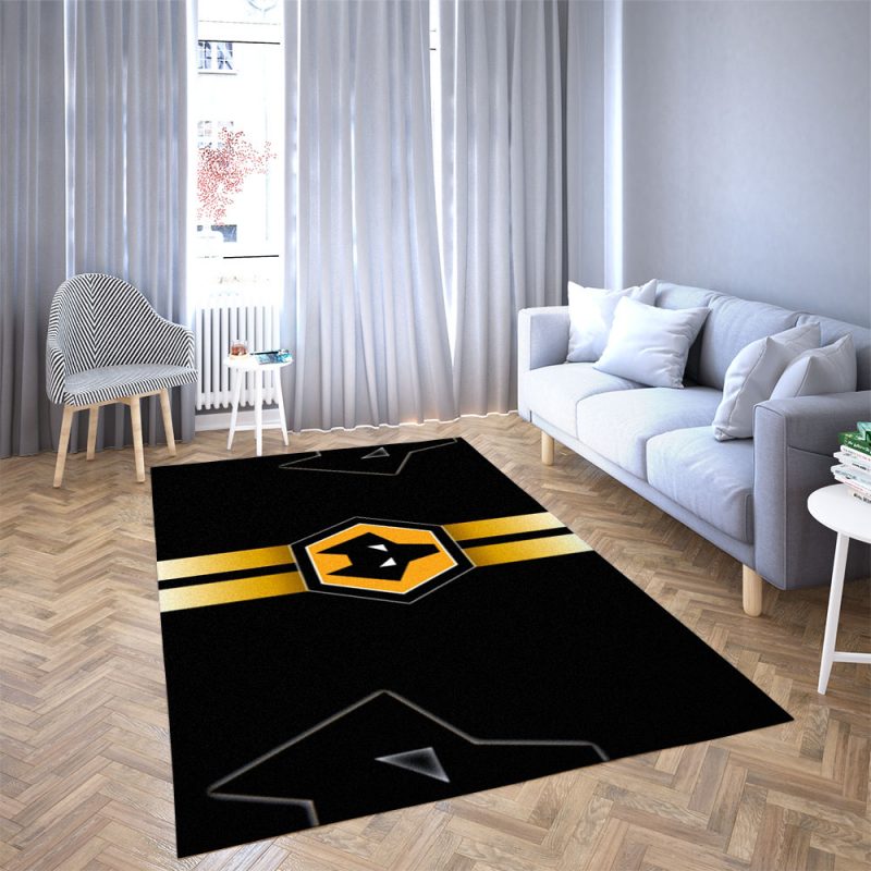 Wolverhampton Wanderers Football Club Carpet Living Room Rugs Doormat 6