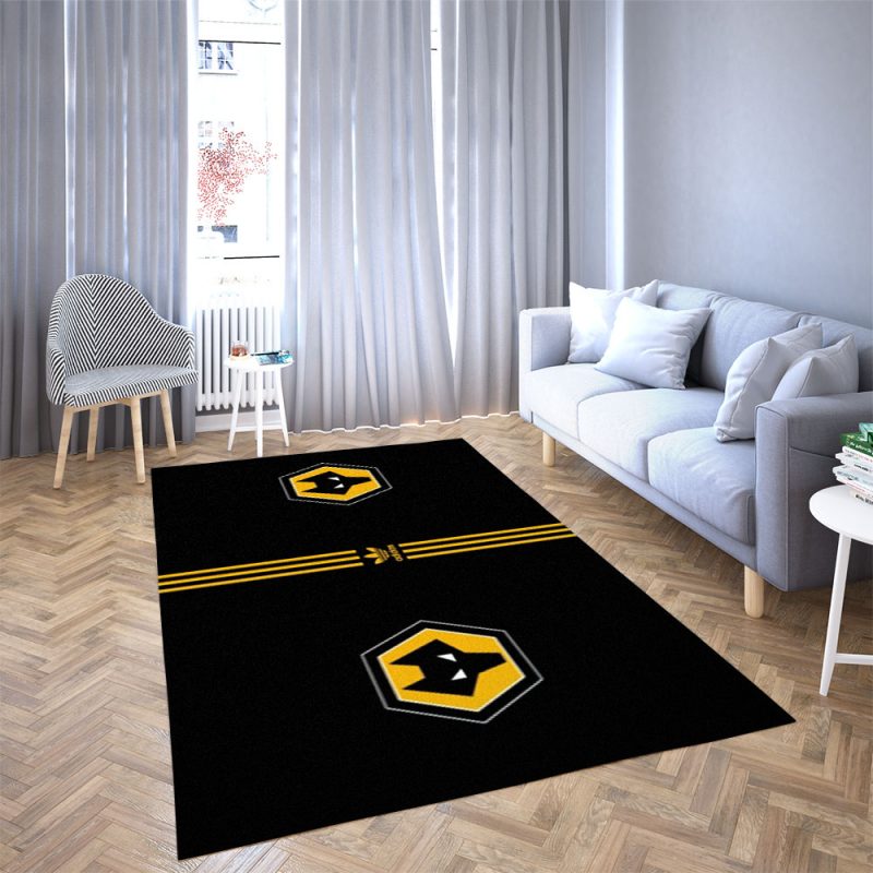 Wolverhampton Wanderers Football Club Carpet Living Room Rugs Doormat 7