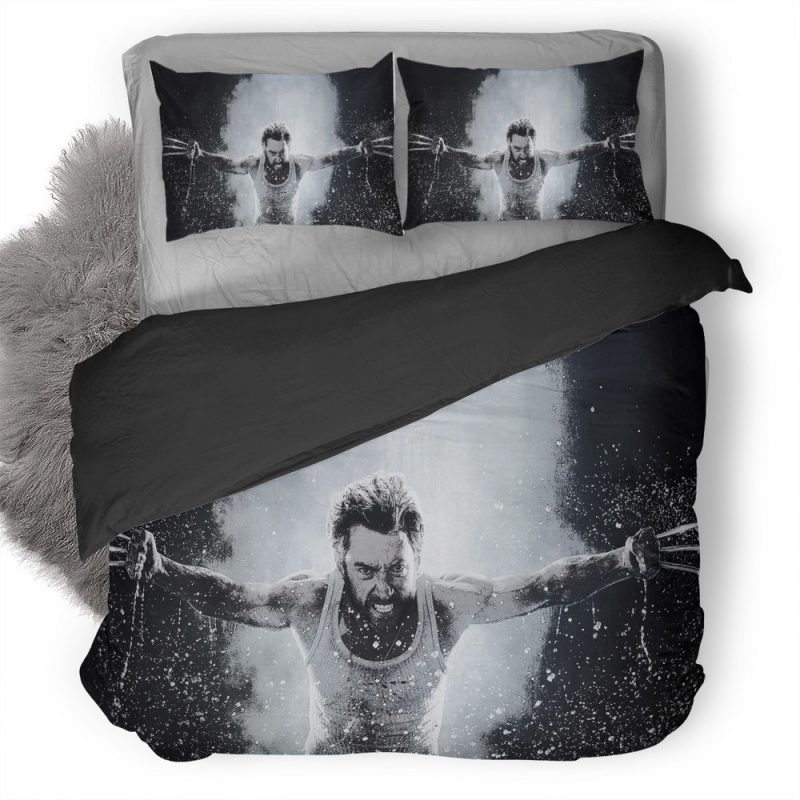 Wolverine Sketch Art To Duvet Cover and Pillowcase Set Bedding Set