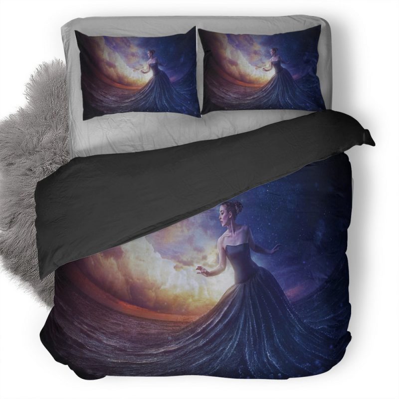 Woman In The Sea Dc Duvet Cover and Pillowcase Set Bedding Set