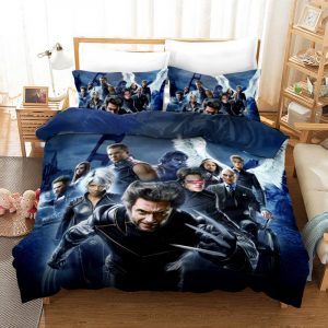 X Men Duvet Cover and Pillowcase Set Bedding Set