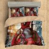 ize Deadpool Duvet Cover and Pillowcase Set Bedding Set