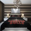 nba chicago bulls 6 NBA Basketball ize Duvet Cover and Pillowcase Set Bedding Set