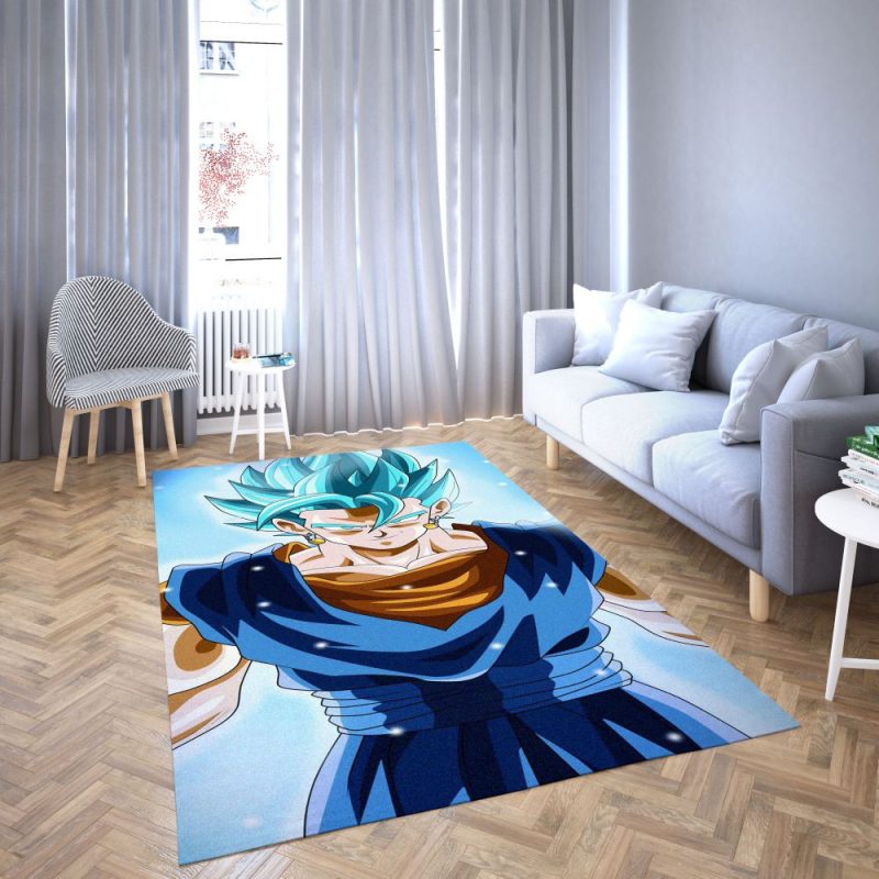 vegito blue of Dragon ball super Favorite cartoon movie Carpet Living Room Rugs 23